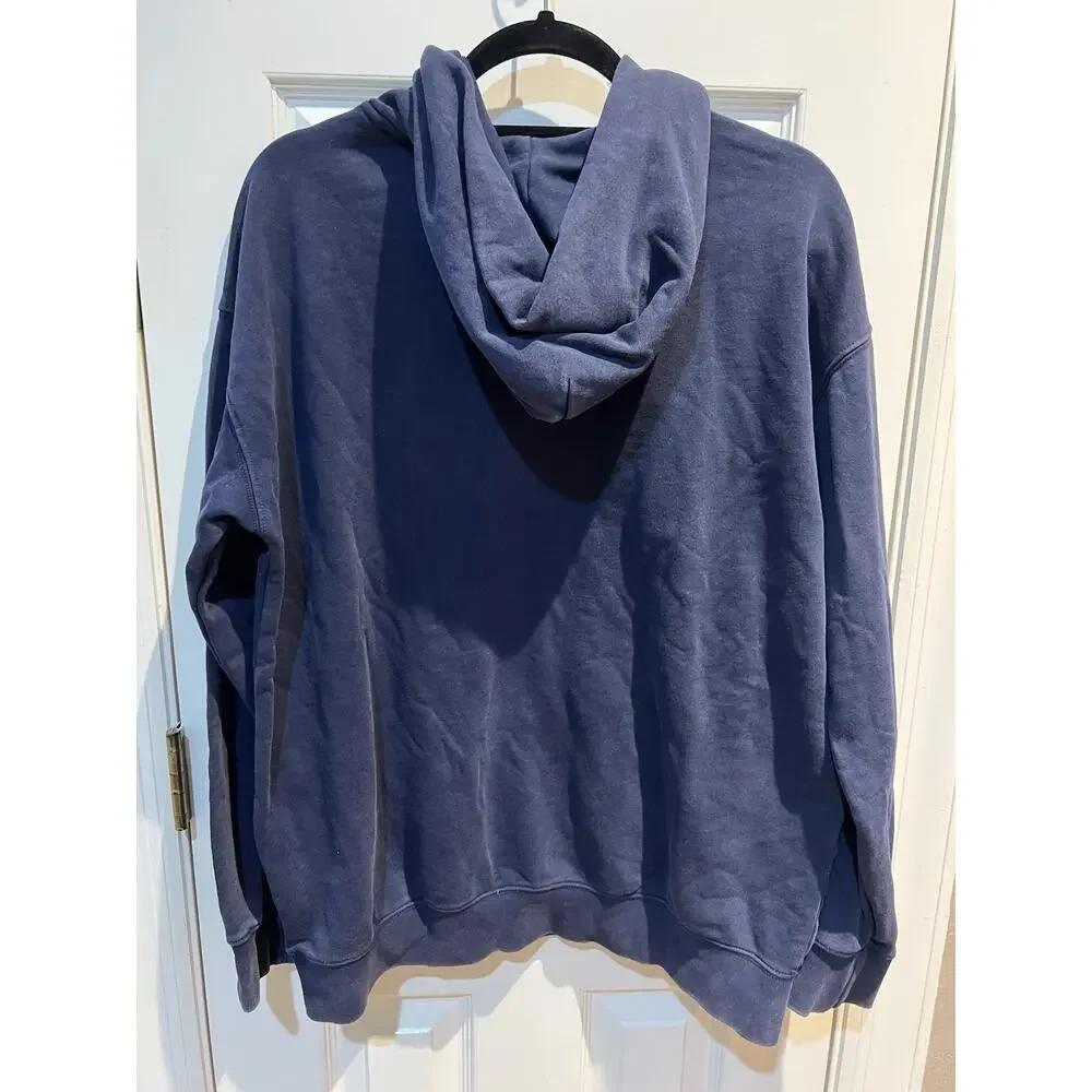 GAP Teen Navy Sweatshirt 18/20 Unisex Spell Out Logo Crewneck Pullover Y2K GUC